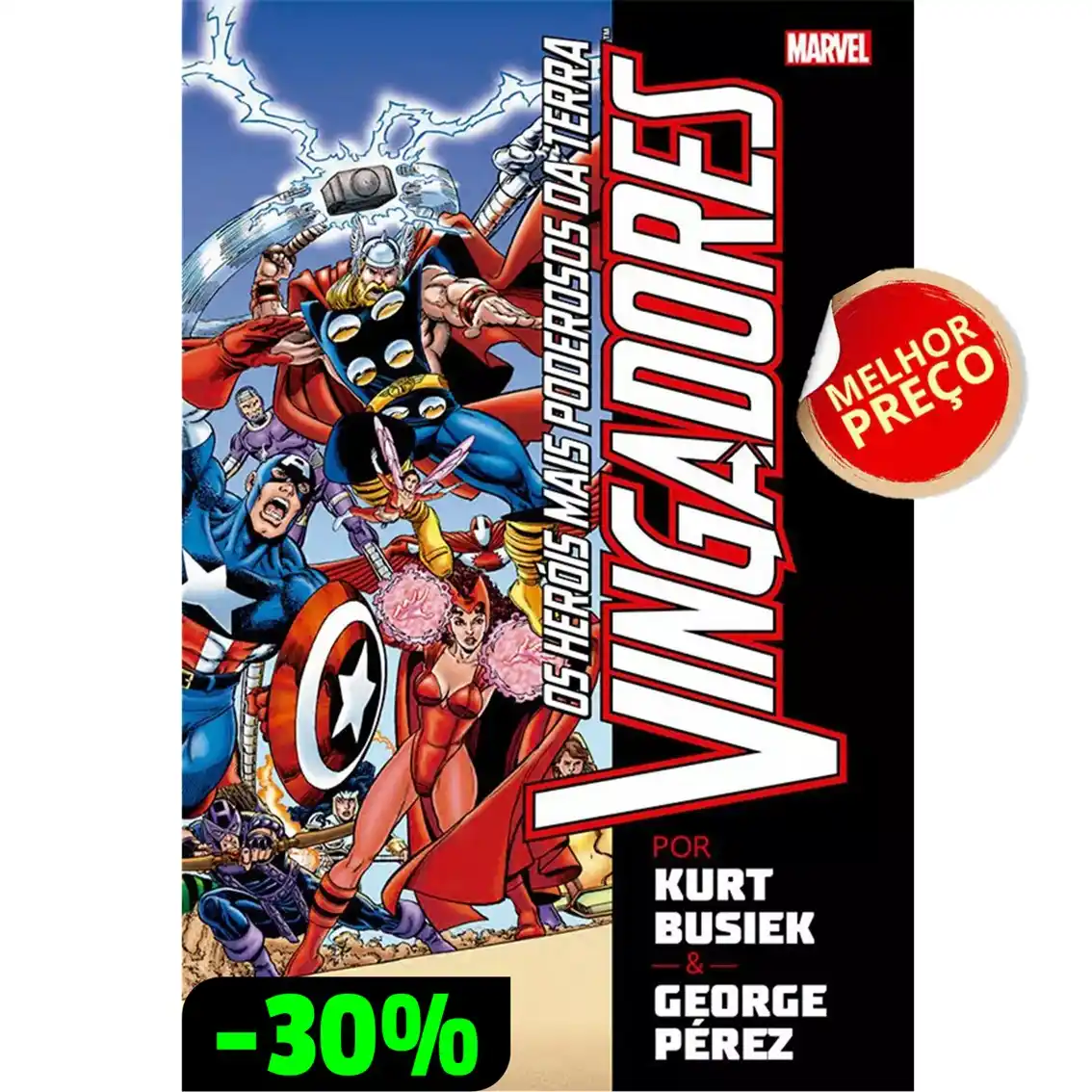Image from 📚🪳HQ Barata - Promoções de Quadrinhos e Mangás: *🚨🚨🚨BAIXOU! O mega Omnibus de quase 1.200 páginas dos Vingadores do...