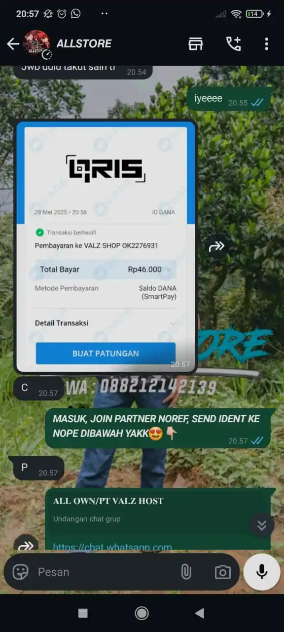 INFO JUAL BELI FF/ML/PUBG/TIKTOK/SALURAN NANA STORE post