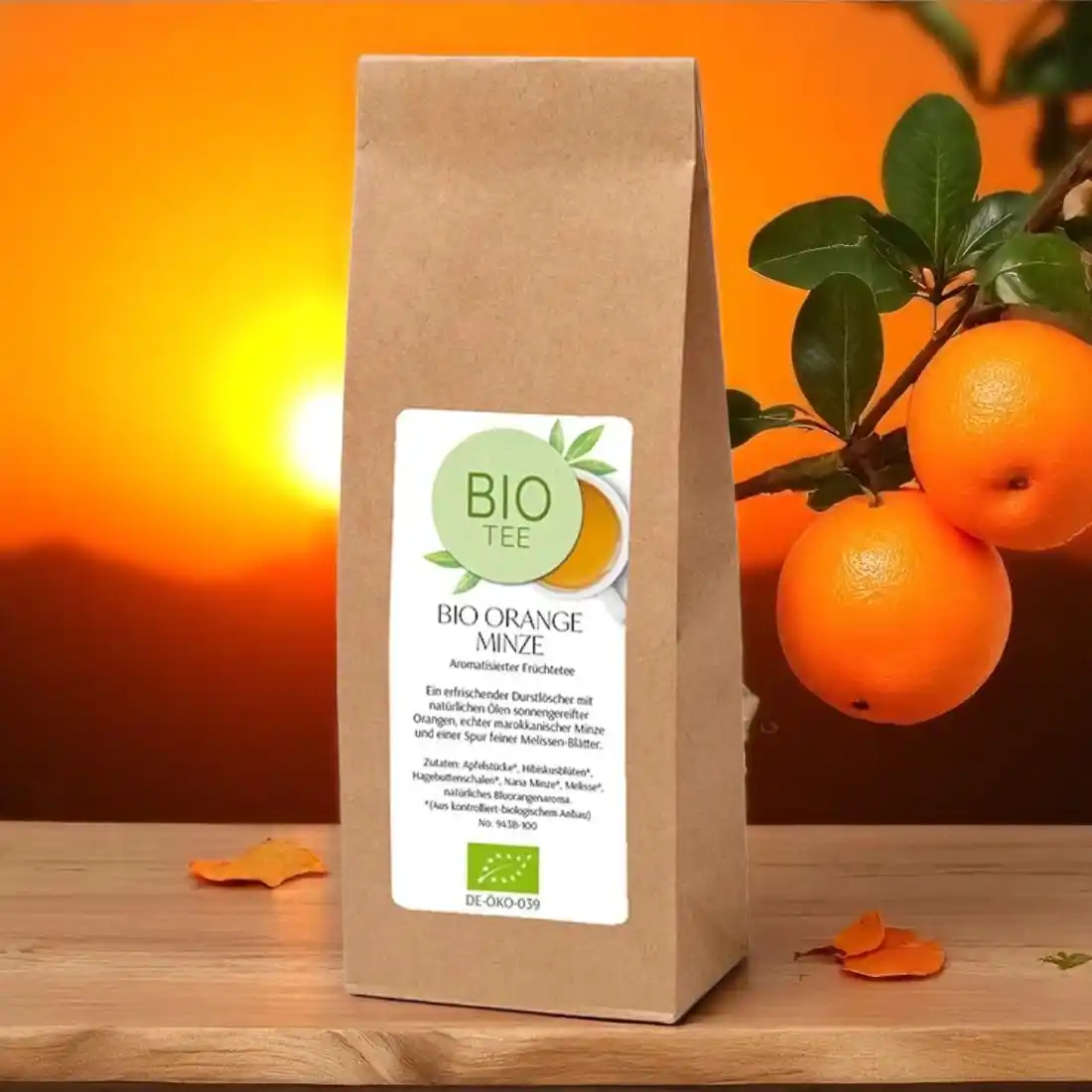 Image from Premium Tee | MHP Shop: 🍊🌿 Bio Orange Minze – der Früchtetee mit Frischekick! So schmeckt So...