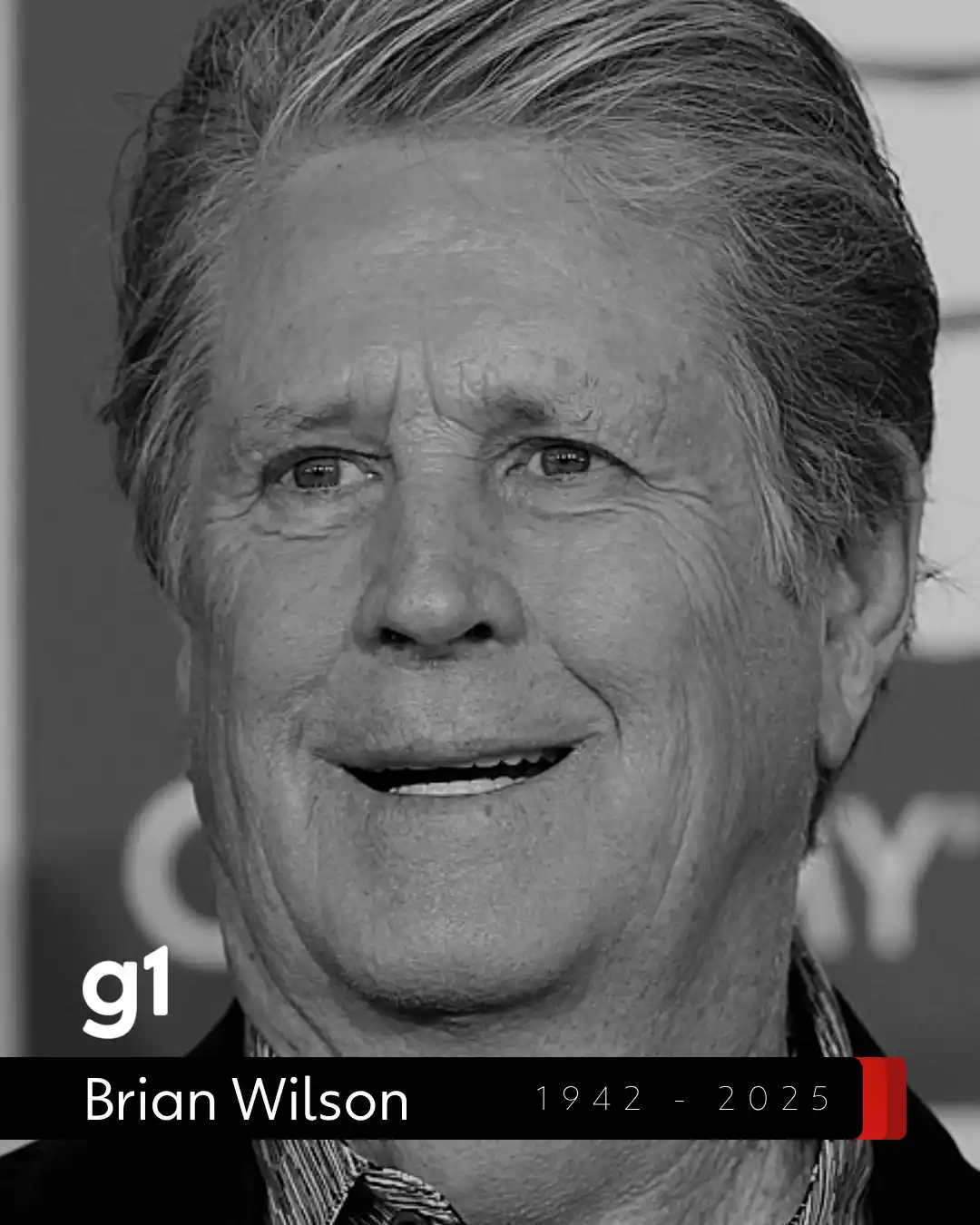 Image from g1: Brian Wilson, líder dos Beach Boys e um dos maiores compositores da hi...