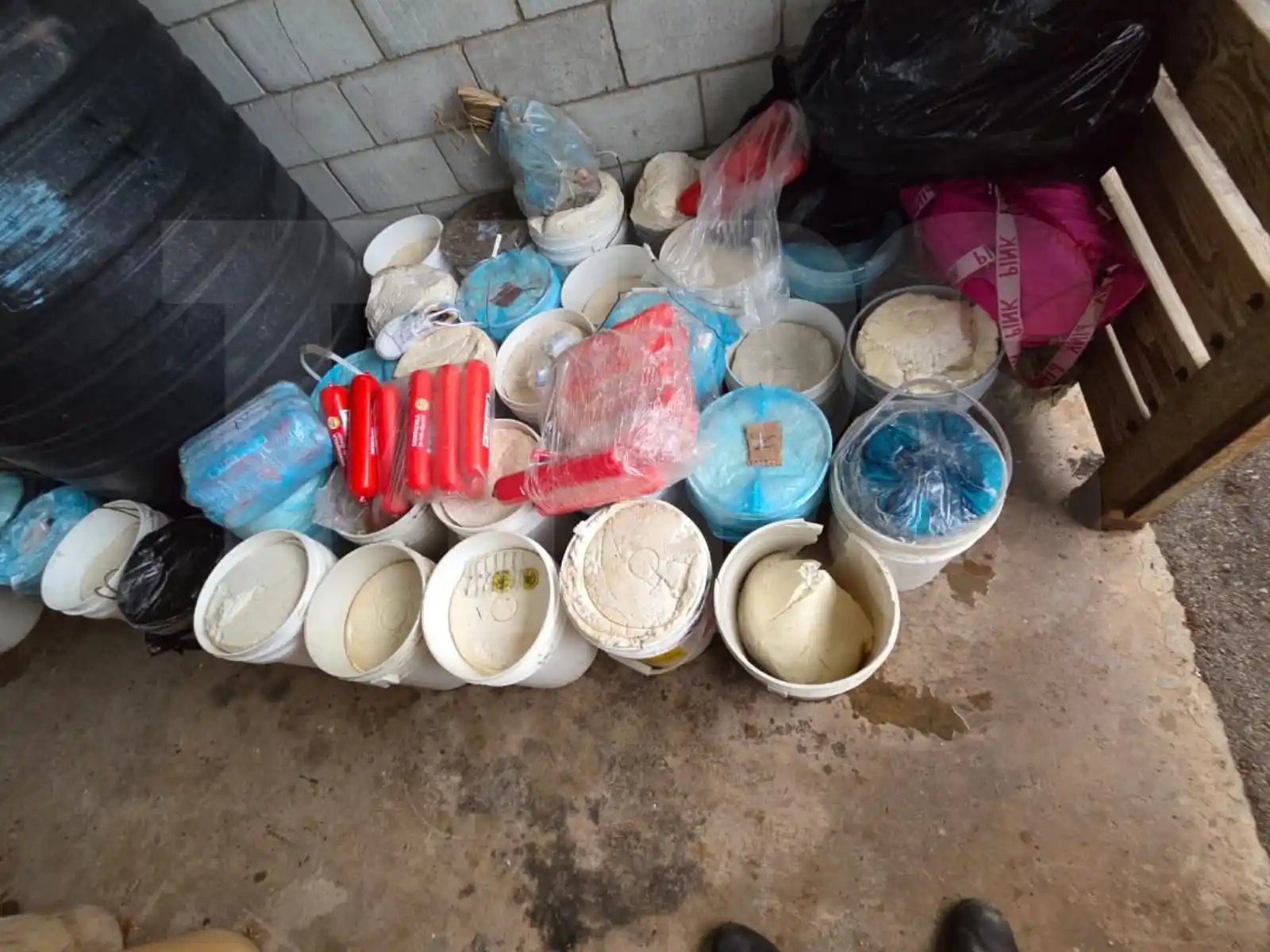 Image from Tringlobe Media Channel: Cannabis and Contraband Seized in Overnight Anti-Crime Exercises Offi...