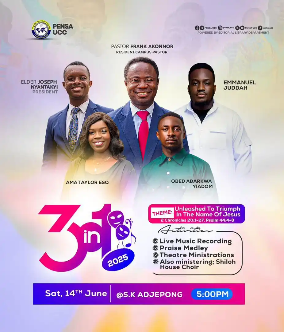 Image from πππ ππ
π
πππππ πππππππ π£π: Christ in you!!! The Hope of Glory! β¨π π’ PENSA-UCC presents the mos...