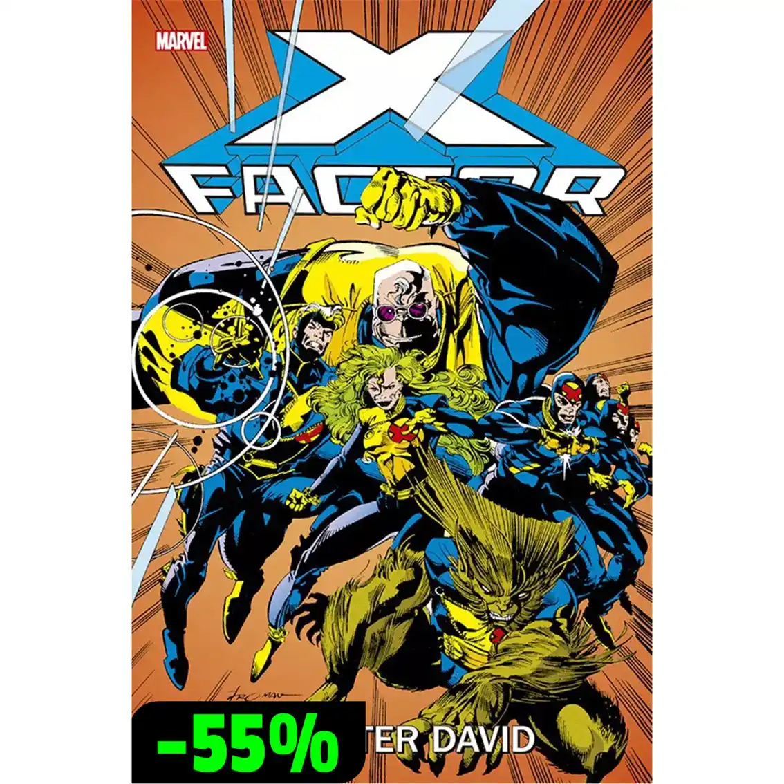 Image from 📚🪳HQ Barata - Promoções de Quadrinhos e Mangás: *🚨🚨🚨DESTAQUES DO OUTLET DA PANINI: 1° Vol. do Omnibus da X-Factor d...