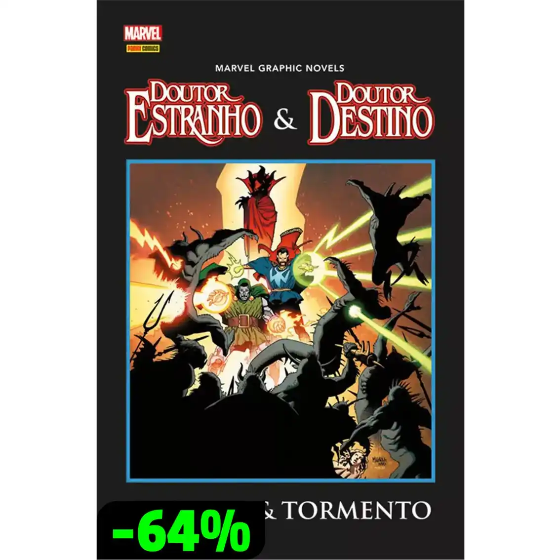 Image from 📚🪳HQ Barata - Promoções de Quadrinhos e Mangás: *🚨🚨🚨DESTAQUES DO OUTLET DA PANINI: Doutor Estranho & Doutor Destino...