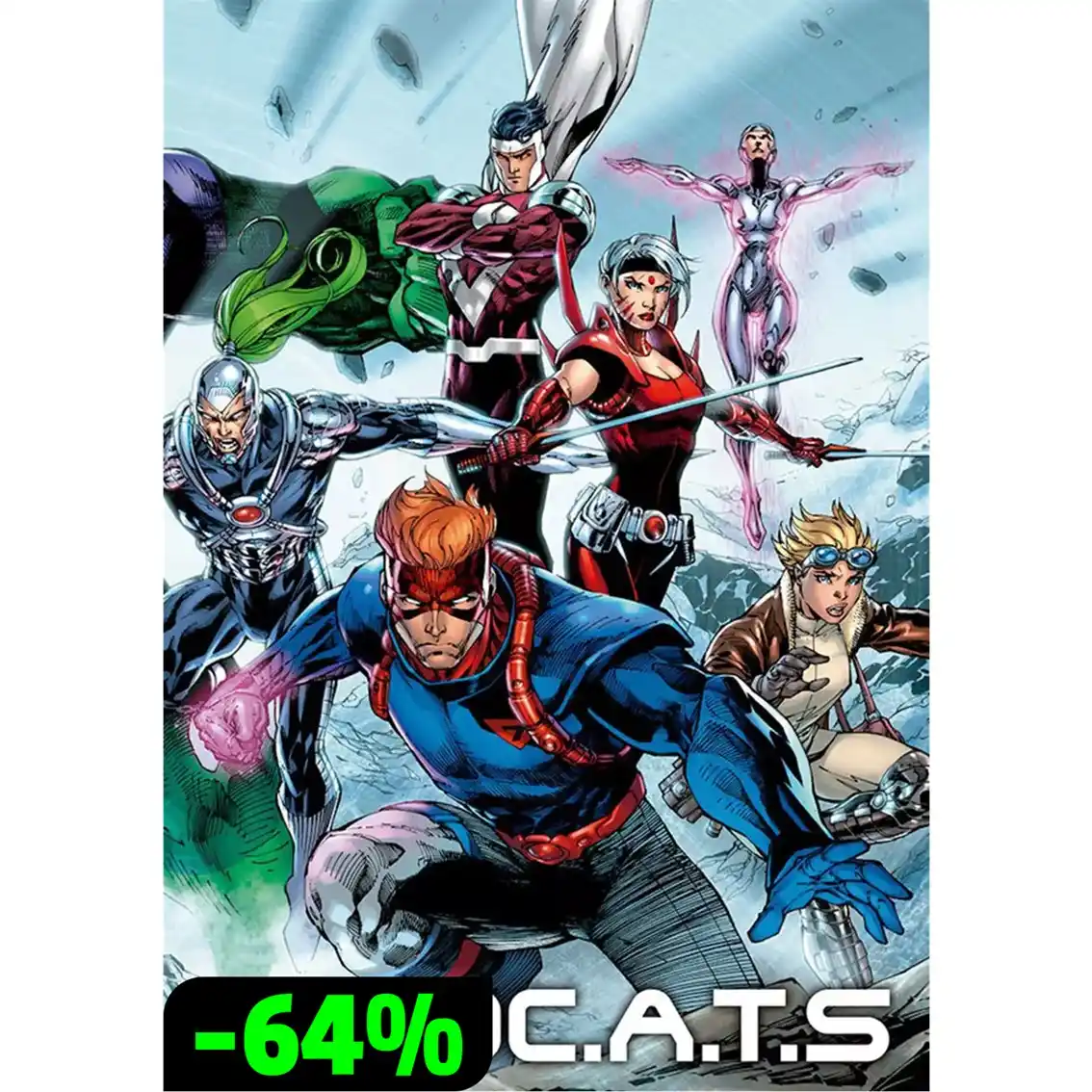 Image from 📚🪳HQ Barata - Promoções de Quadrinhos e Mangás: *🚨🚨🚨DESTAQUES DO OUTLET DA PANINI: Edição Absoluta de WildC.A.T.S. ...