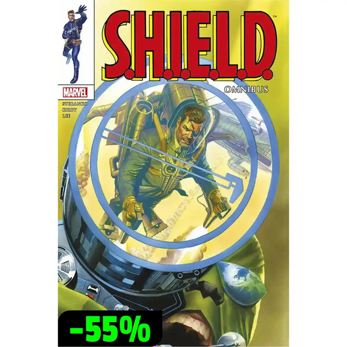 Image from 📚🪳HQ Barata - Promoções de Quadrinhos e Mangás: *🚨🚨🚨DESTAQUES DO OUTLET DA PANINI: Omnibus da S.H.I.E.L.D. por ning...
