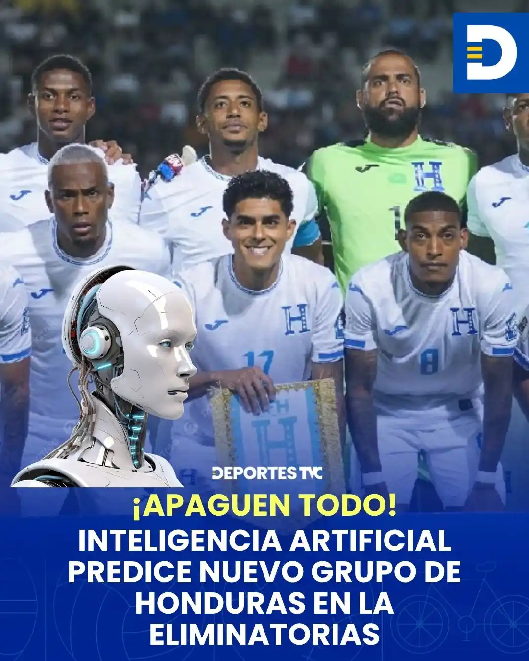 Image from Deportes TVC: ¡El de la muerte!🔥💣 La IA predice grupo de Honduras en la tercera ro...