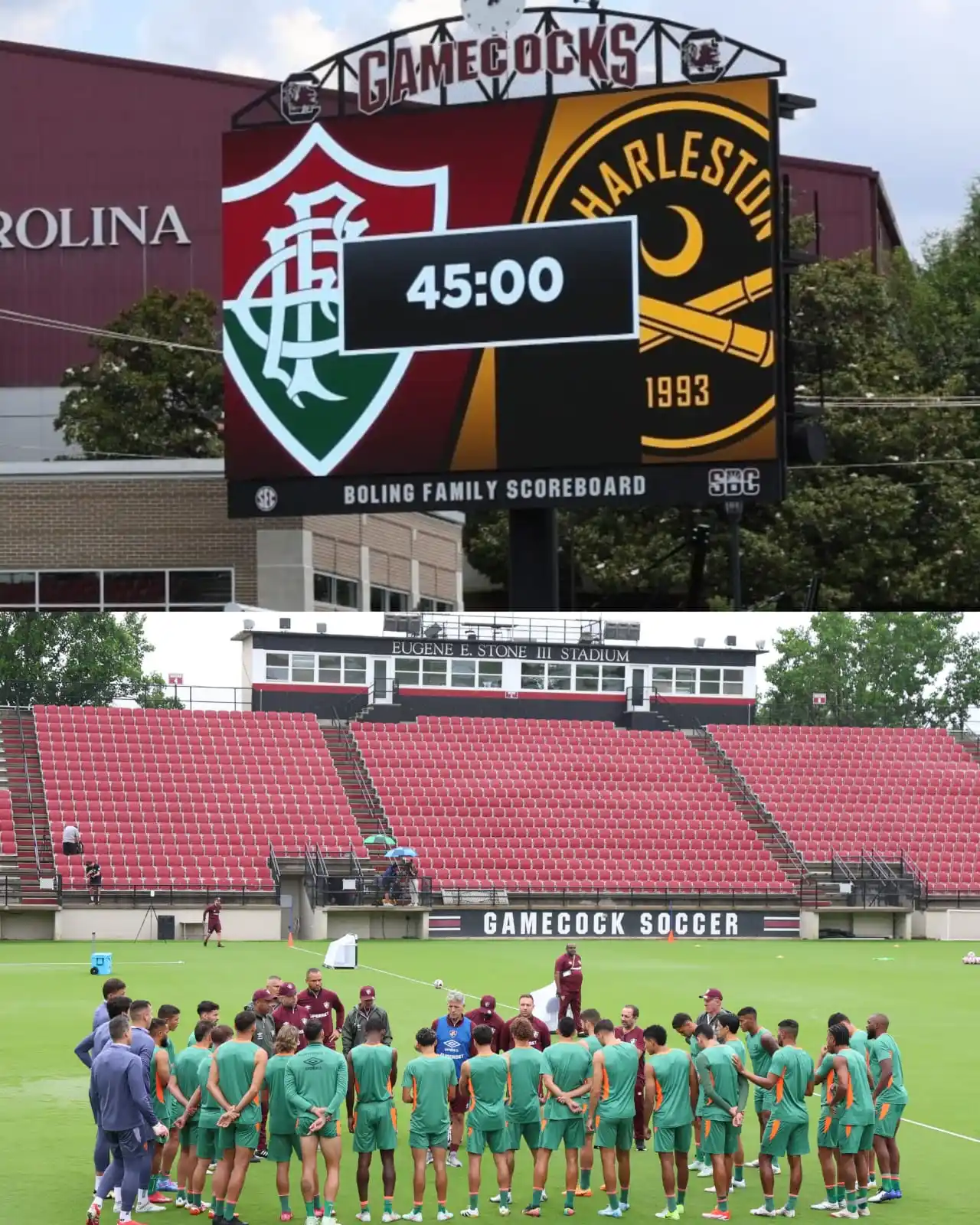 Image from Bolavip | Sou Fluminense: Em jogo treino realizado nos EUA, o Fluminense venceu o Charleston Bat...