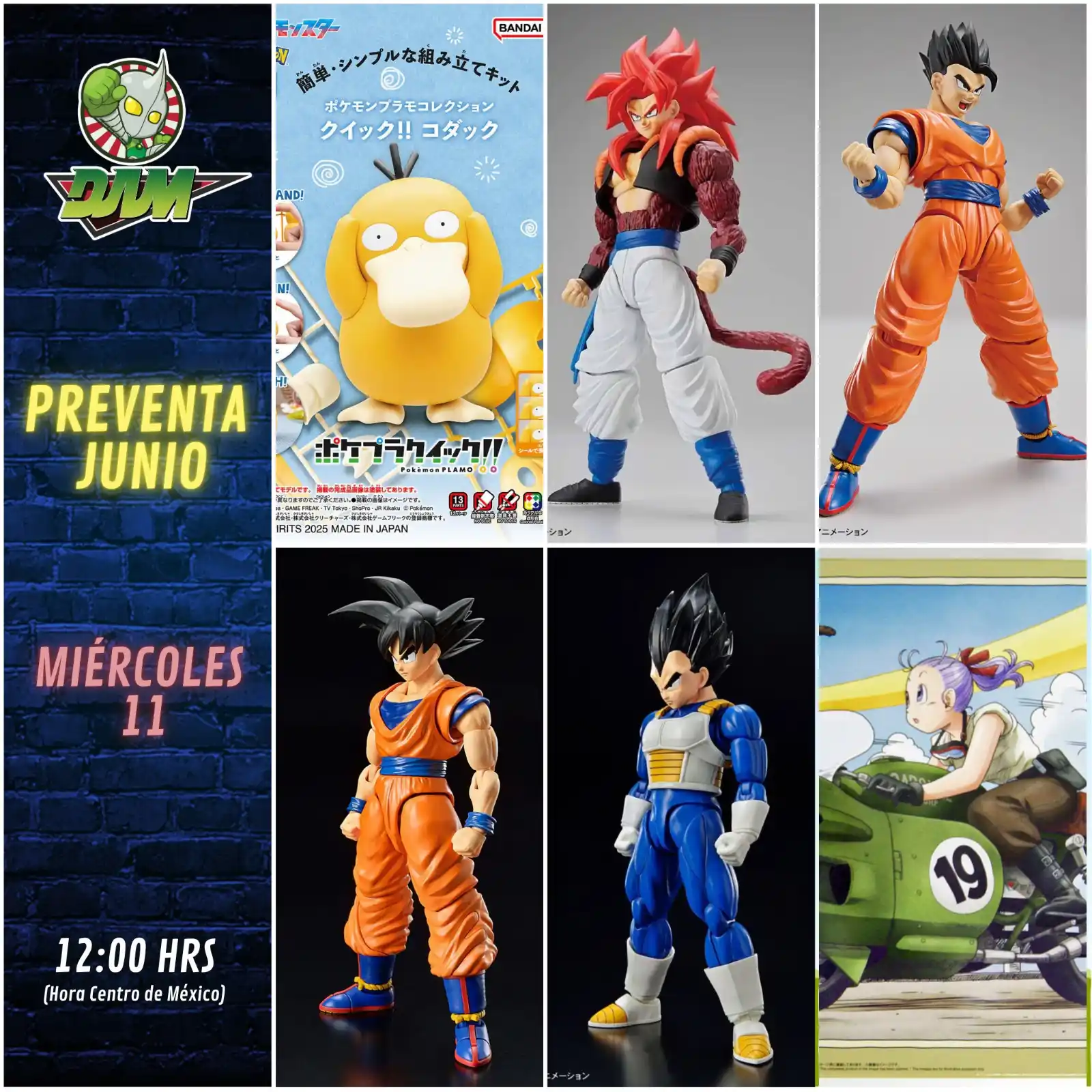 Image from DAM - Distribuidora Animexico: **=Miércoles 11=** - Pokémon Model Kit QUICK!! 21 PSYDUCK $ 160.00 MX...