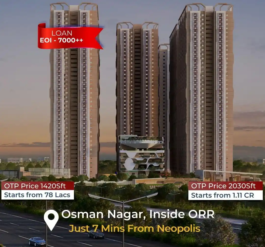 Image from ELIP PROPERTY: 👑 Experience *Signature Living* at *Osman Nagar / Tellapur* in 13Acre...