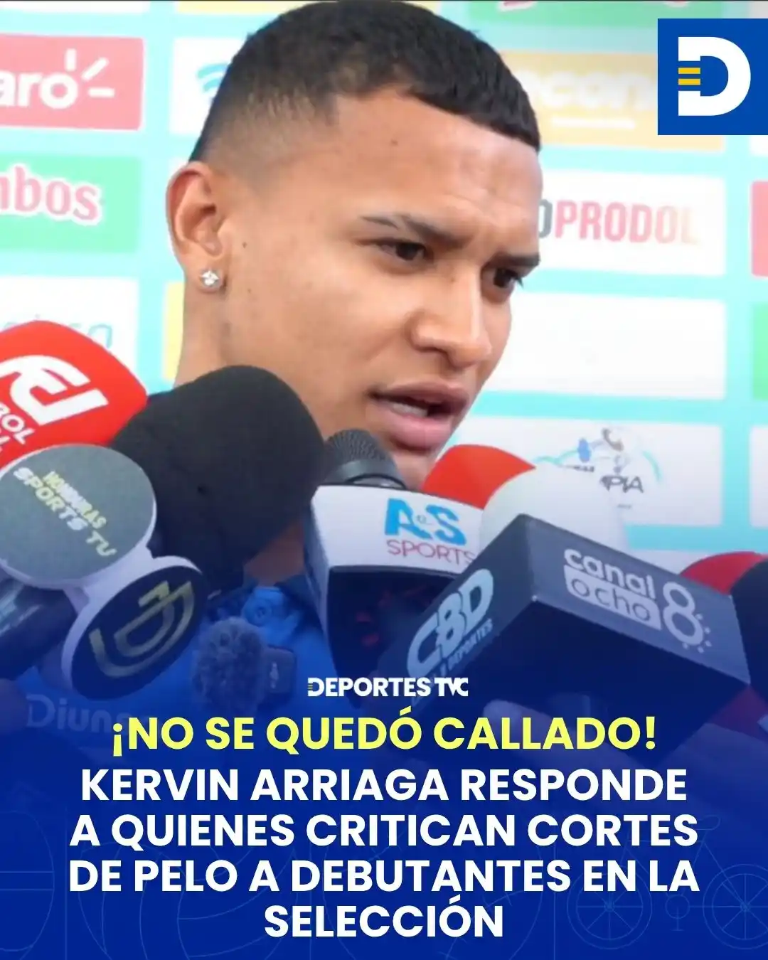 Image from Deportes TVC: ¡"Ganaron los.."!🫣🤭 Kervin Arriaga responde a quienes critican a la ...