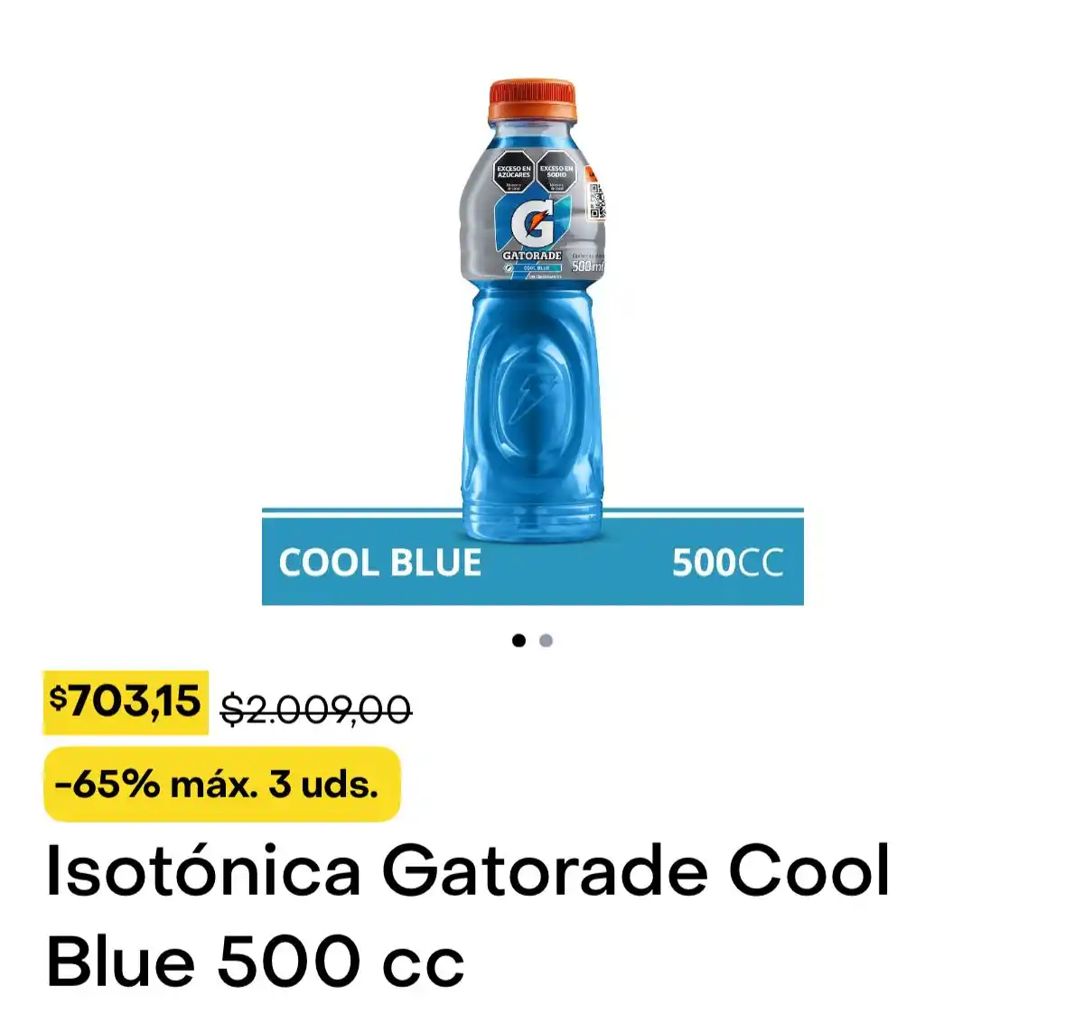 Image from Rappi - Promos y Cupones 🤑: Gatorade por $700 en Turbito gente 💥 Ahora me falta hacer deporte 😂 ...