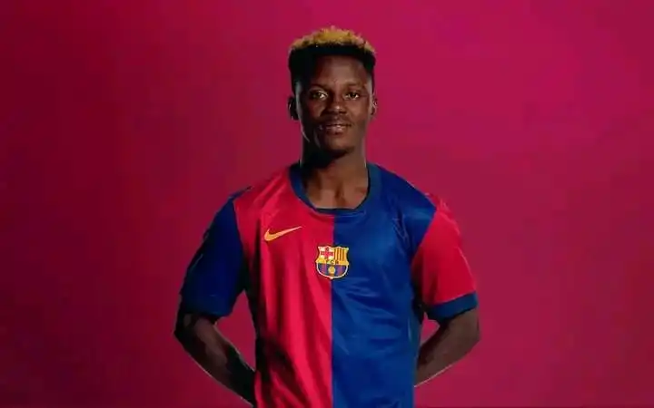 Image from All Sports Updates ⚽⚽⚽: 🚨🇬🇭EXCLUSIVE:- Barça signed Ghana Wonderkid Abdul Aziz Issah✨ on lo...