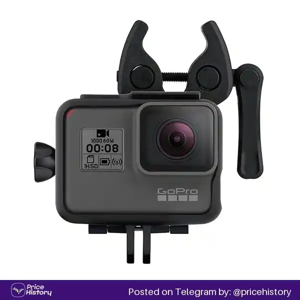 Image from CYBER CHATHAN: GoPro ASGUM-002 Gun/Rod/Bow Mount, Black Deal Price: ₹3150 ₹4200 htt...