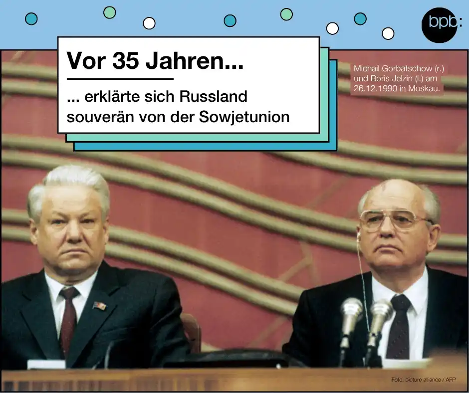 Image from Deine tägliche Dosis Politik: 🌤️ Guten Morgen, heute vor 35 Jahren erklärte sich Russland souverän...