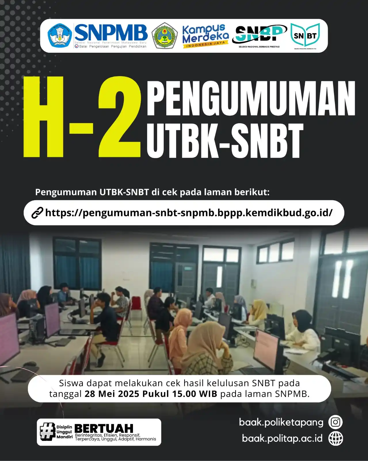 Akademik Dan Kemahasiswaan POLITAP post