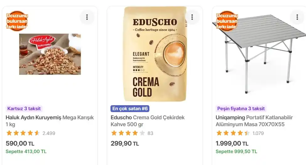 Image from Fırsata Tıkla: 📢 Haluk Aydın Kuruyemiş Mega Karışık 1 kg 💵 BABAGİBİKOD koduyla 2 ad...