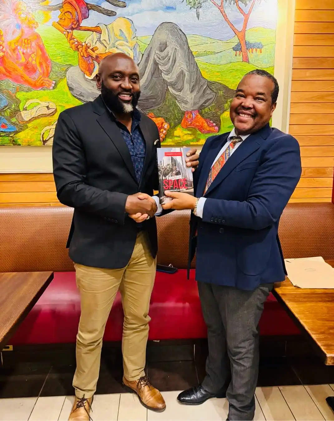 Image from Mwenda Thuranira: Hon Maore Maoka of Igembe proudly taking up his space! “Taking Up Spa...