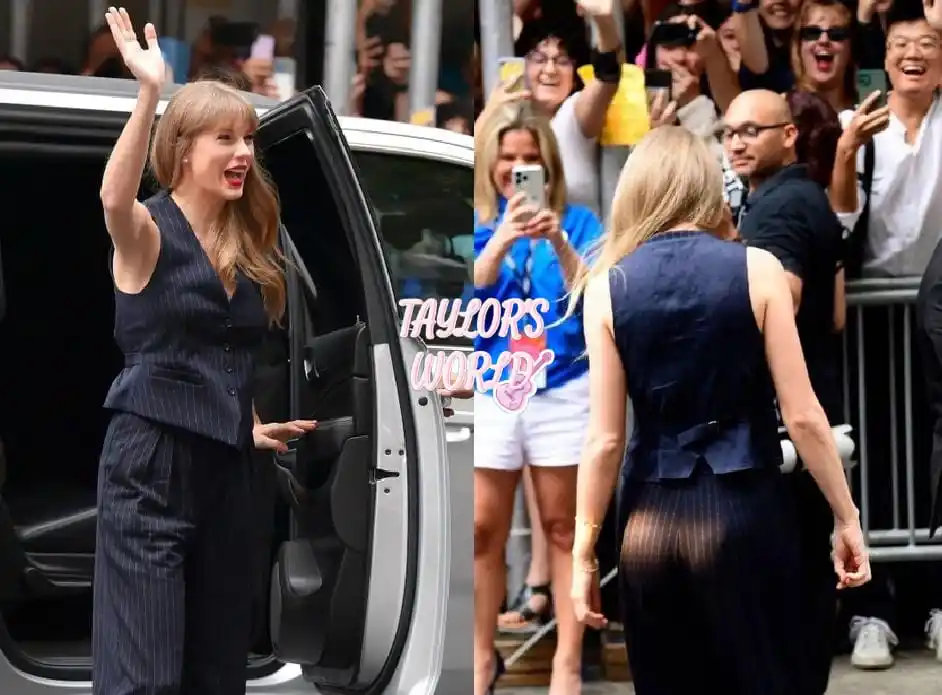 Image from โค ๐. ๐๐๐ฆ๐๐๐'๐ ๐๐๐๐๐ โกฬ ๐ท: ๐| Hoy hace 3 aรฑos, Taylor Swift llegรณ al Festival de Cine de Tribeca...
