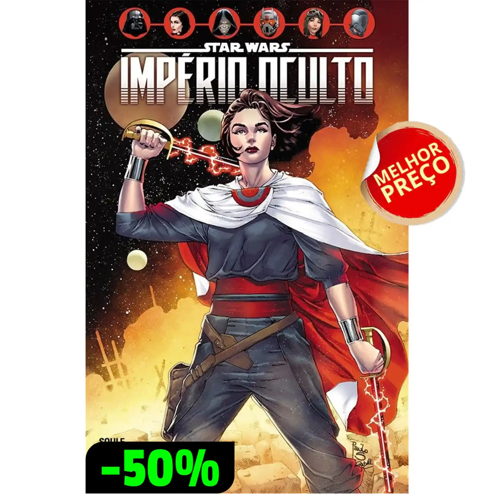 Image from 📚🪳HQ Barata - Promoções de Quadrinhos e Mangás: *🚨🚨🚨HQ de Star Wars pelo Charles Soule pelo MENOR PREÇO ATÉ AGORA! ...
