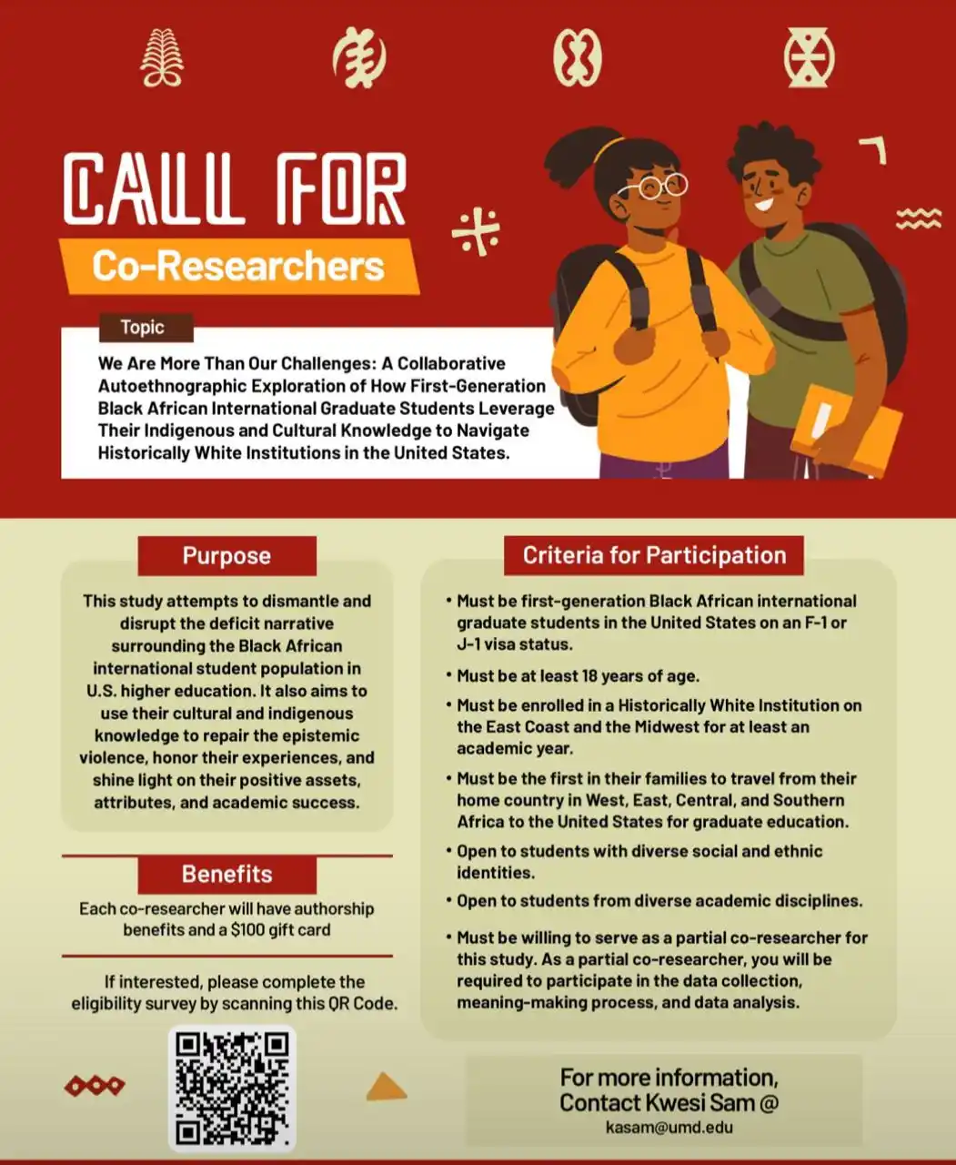 Image from The African Network : I am looking for first-generation Black African international graduate...