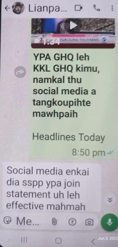 Image from ππππΌπ ππΌπ ππΌπ ππΌππ(ππππ): I Zomi leh Zogam doudou ten Social media enkai dia SSPP zang uh ahih l...