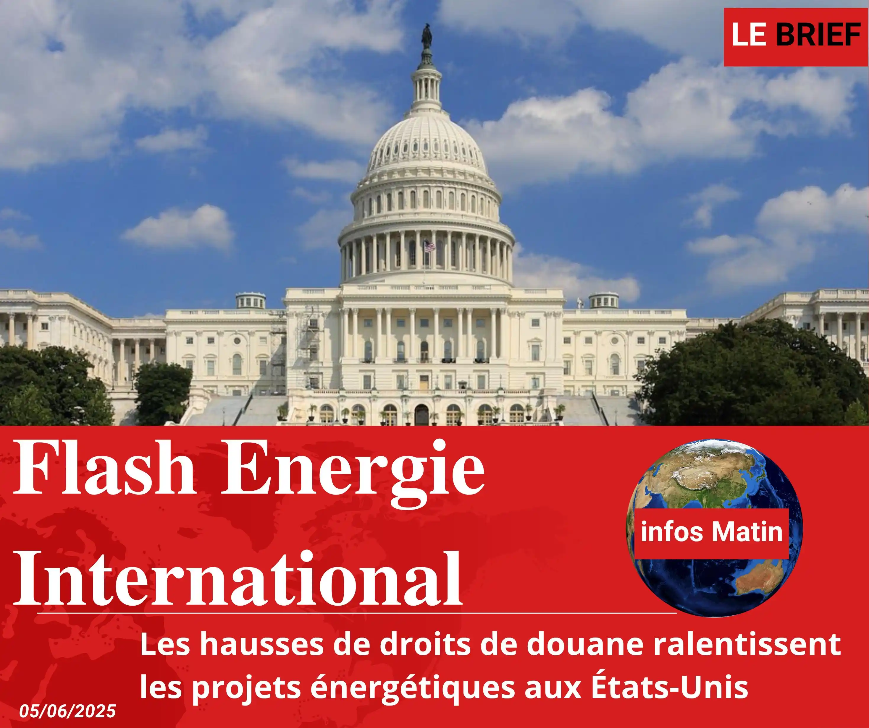 Image from LE BRIEF: 🔴𝐈𝐥 𝐞𝐬𝐭 𝐥’𝐡𝐞𝐮𝐫𝐞 𝐝𝐞 𝐯𝐨𝐭𝐫𝐞 𝐢𝐧𝐟𝐨 𝐌𝐚𝐭𝐢𝐧 – 𝐋𝐄...
