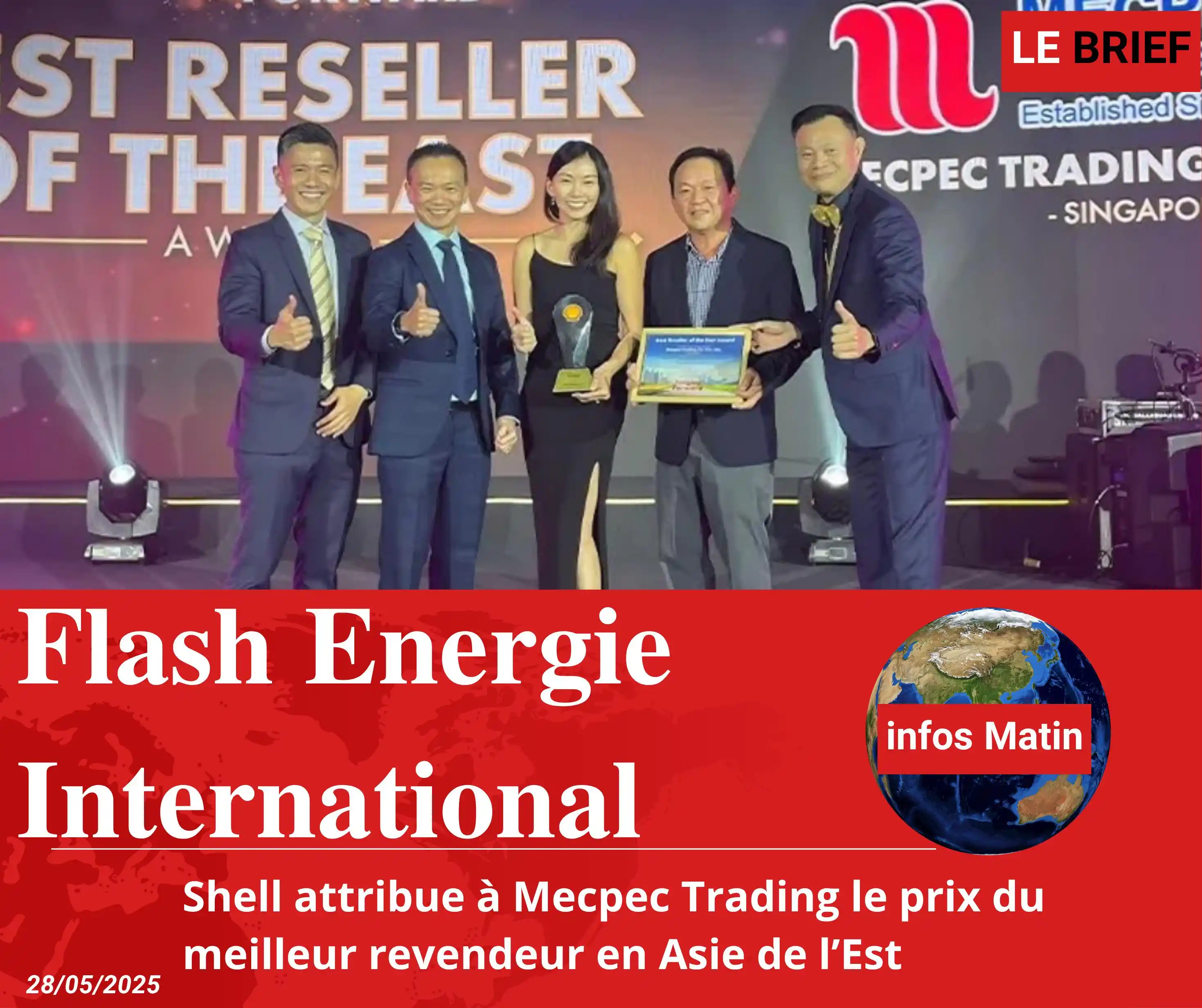 Image from LE BRIEF: 🔴𝐈𝐥 𝐞𝐬𝐭 𝐥’𝐡𝐞𝐮𝐫𝐞 𝐝𝐞 𝐯𝐨𝐭𝐫𝐞 𝐢𝐧𝐟𝐨𝐬 𝐌𝐚𝐭𝐢𝐧 𝐝𝐮...