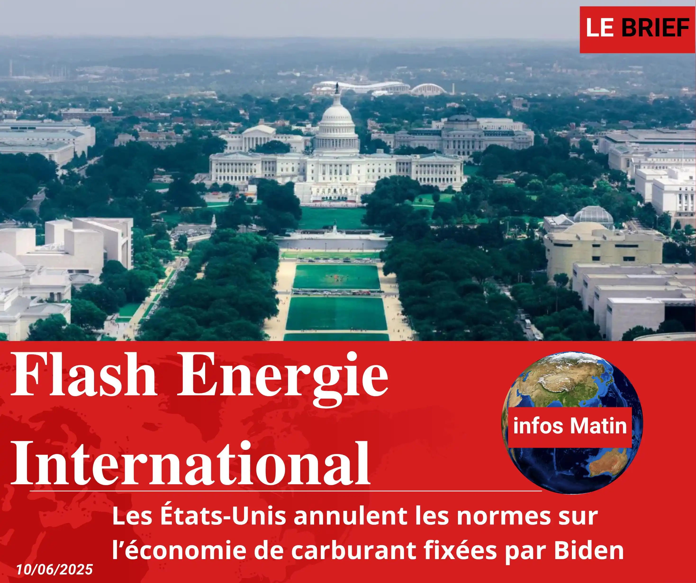 Image from LE BRIEF: đŽđ Il est lâheure de votre infos Matin â LE BRIEF du MARDI 10 JUIN 2...