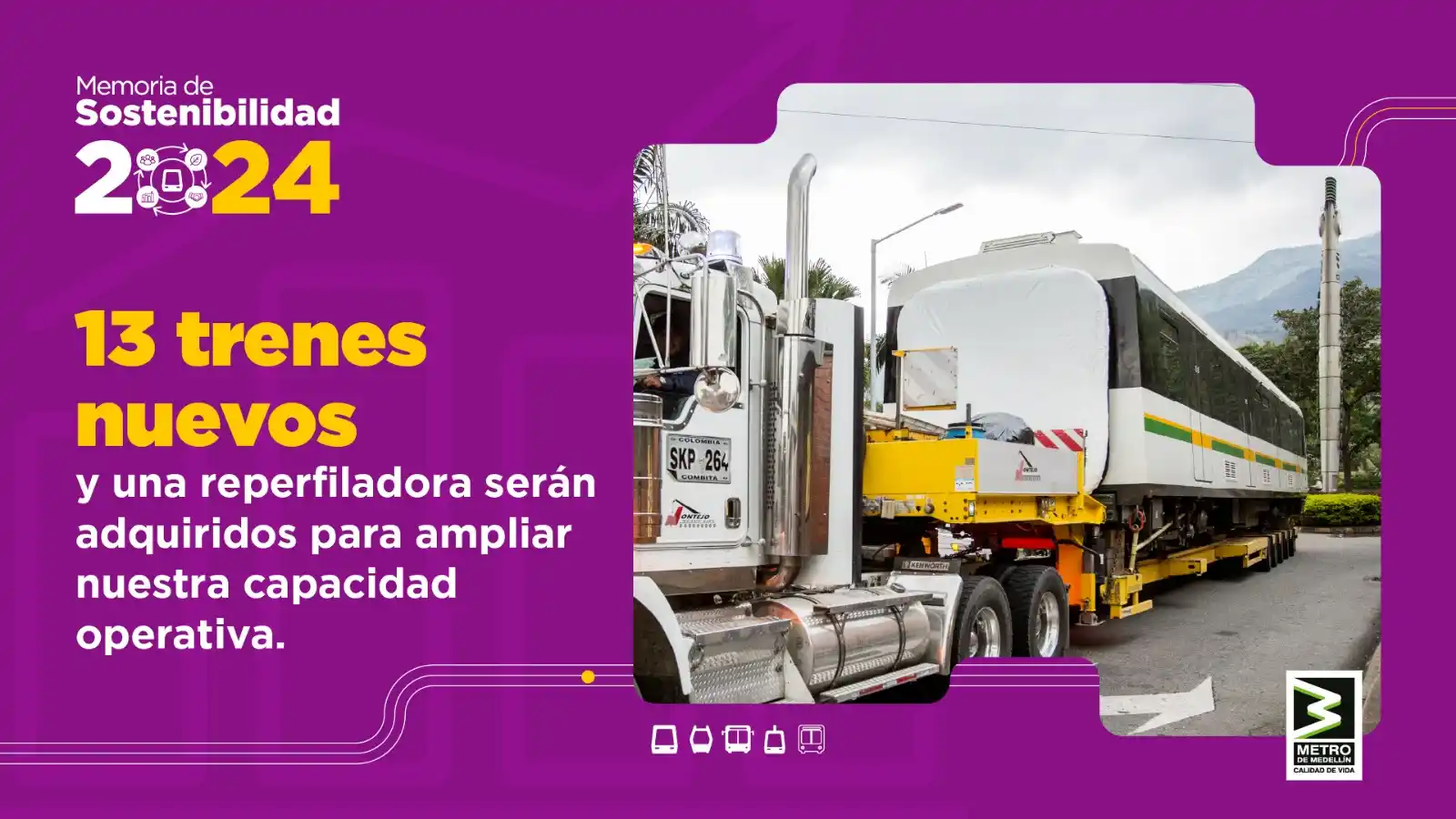 Image from Metro de Medellín: La inversión será de $554.879 millones y la harán los socios de la Emp...