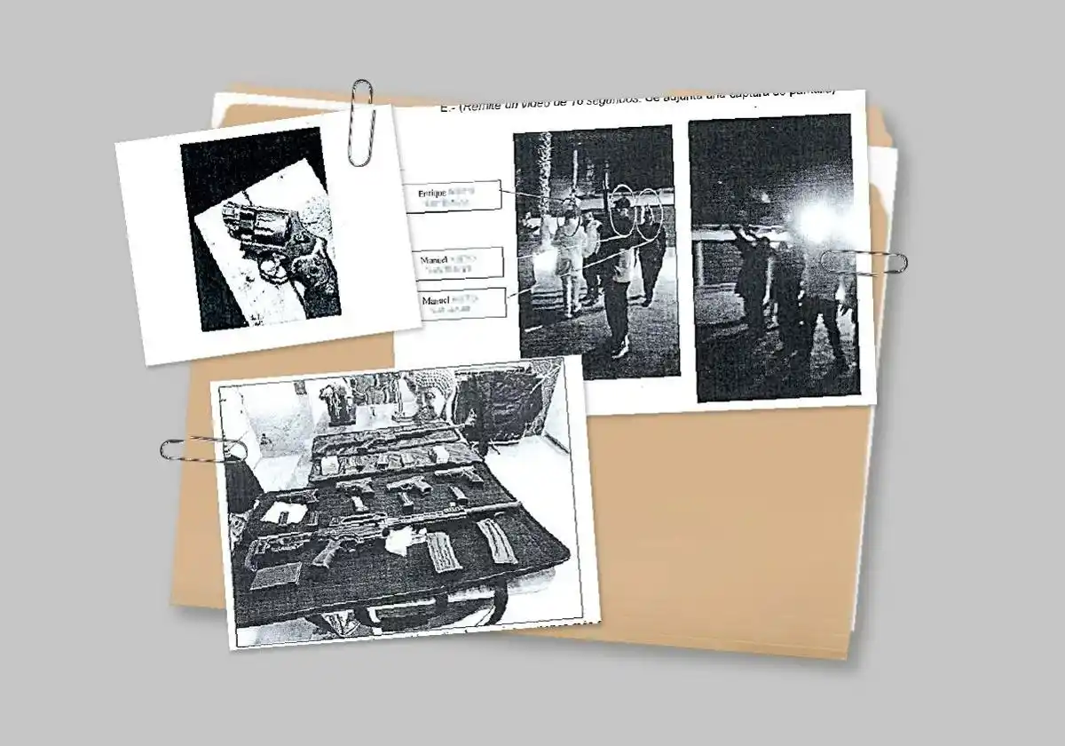 Image from LA VERDAD: 🔫 *La red de Alguazas que traficaba con armas de guerra, al descubier...