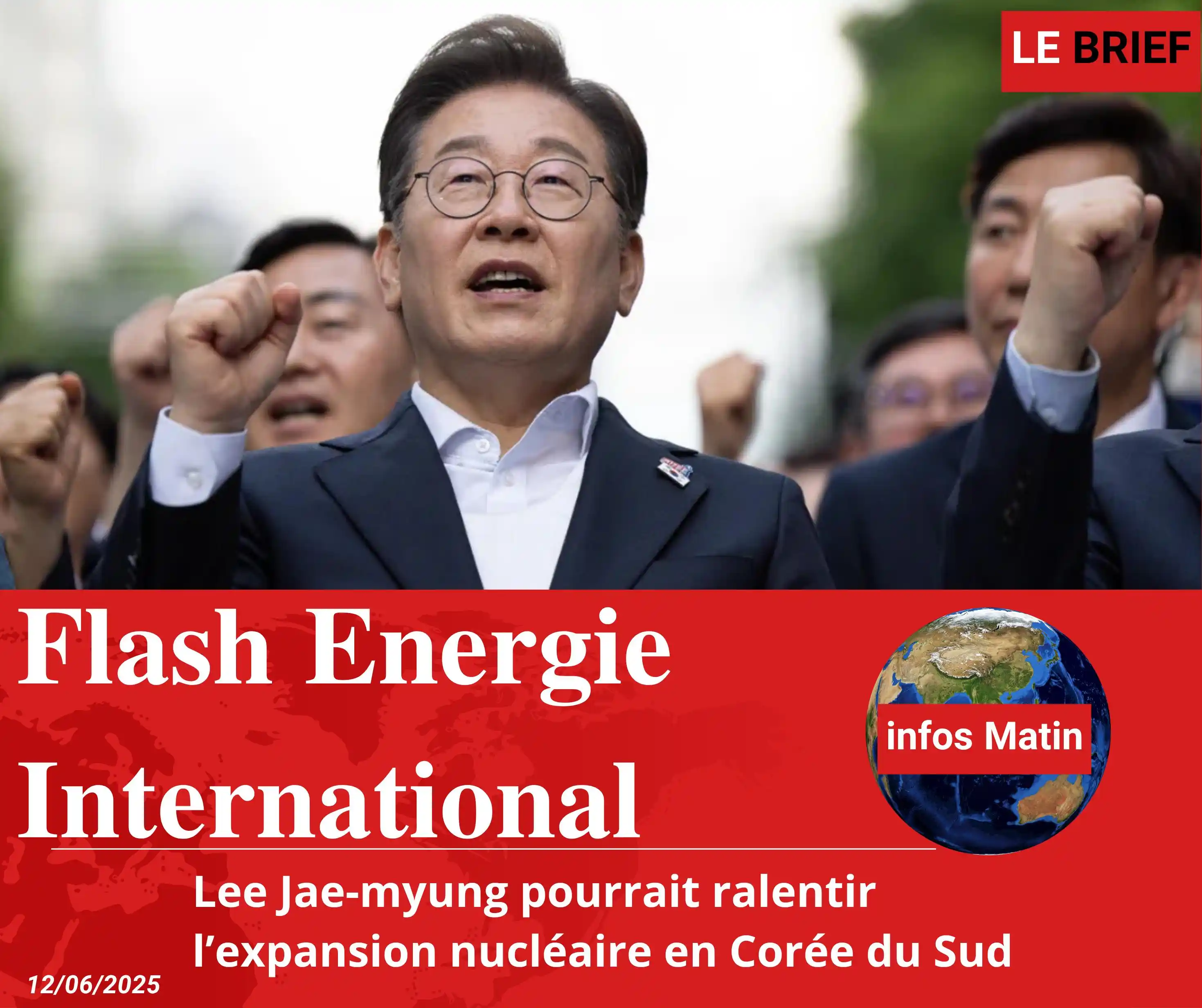 Image from LE BRIEF: 🔴𝐋𝐄 𝐁𝐑𝐈𝐄𝐅 𝐌𝐀𝐓𝐈𝐍 | JEUDI 12 JUIN 2025 Il est l’heure de vo...