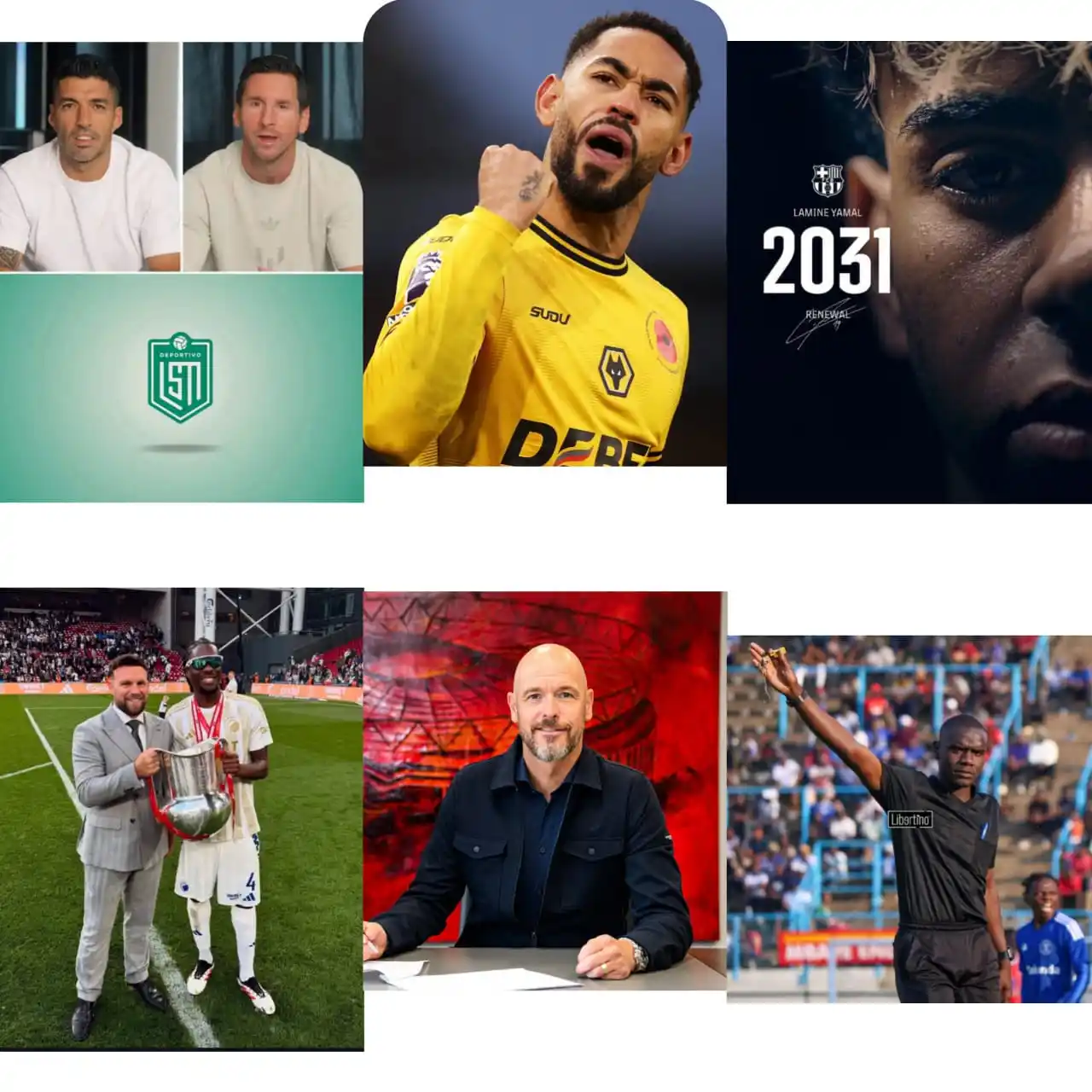 Image from Sports Booth: *Lionel Messi and Luis Suárez are starting a new football club called ...