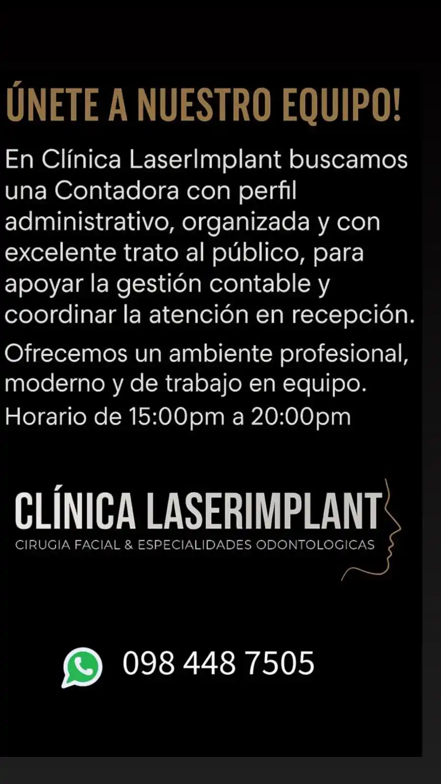 Image from El Machaleño: Machala - Oportunidad laboral...