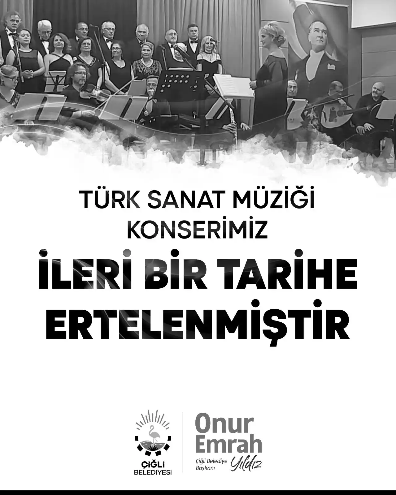 Image from Çiğli Belediyesi 🦩: Manisa Büyükşehir Belediye Başkanımız Ferdi Zeyrek’in vefatı nedeniyle...