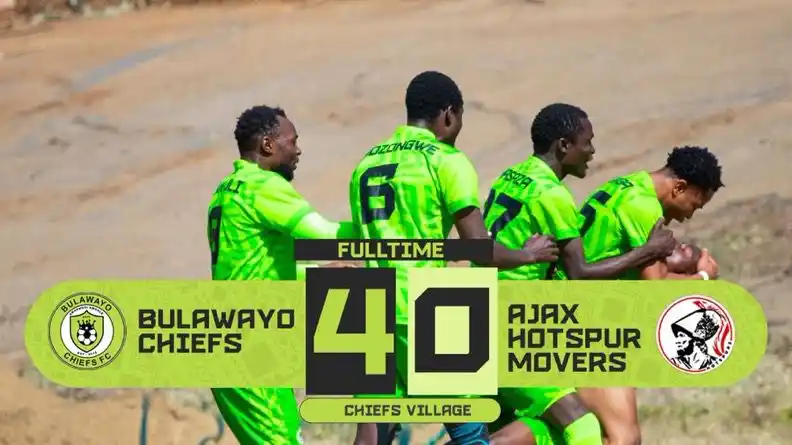 Image from Bulawayo Chiefs FC: ๐ ๐ ๐๐ง๐๐ ๐๐๐ฌ ๐จ๐ฃ๐๐๐ง๐ ๐๐๐ผ๐๐ต๐ถ๐ฒ๐ณ๐: 4 ๐๐ท๐ฎ๐
๐๐ผ...