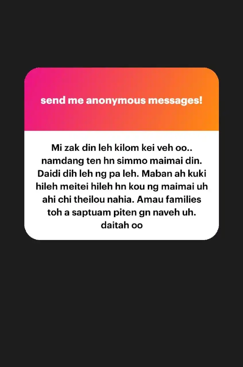 Image from ππππΌπ ππΌπ ππΌπ ππΌππ(ππππ): Mi simmoh a om di na ualeh leh gamtat, khohei pilvang ni nang hia tung...