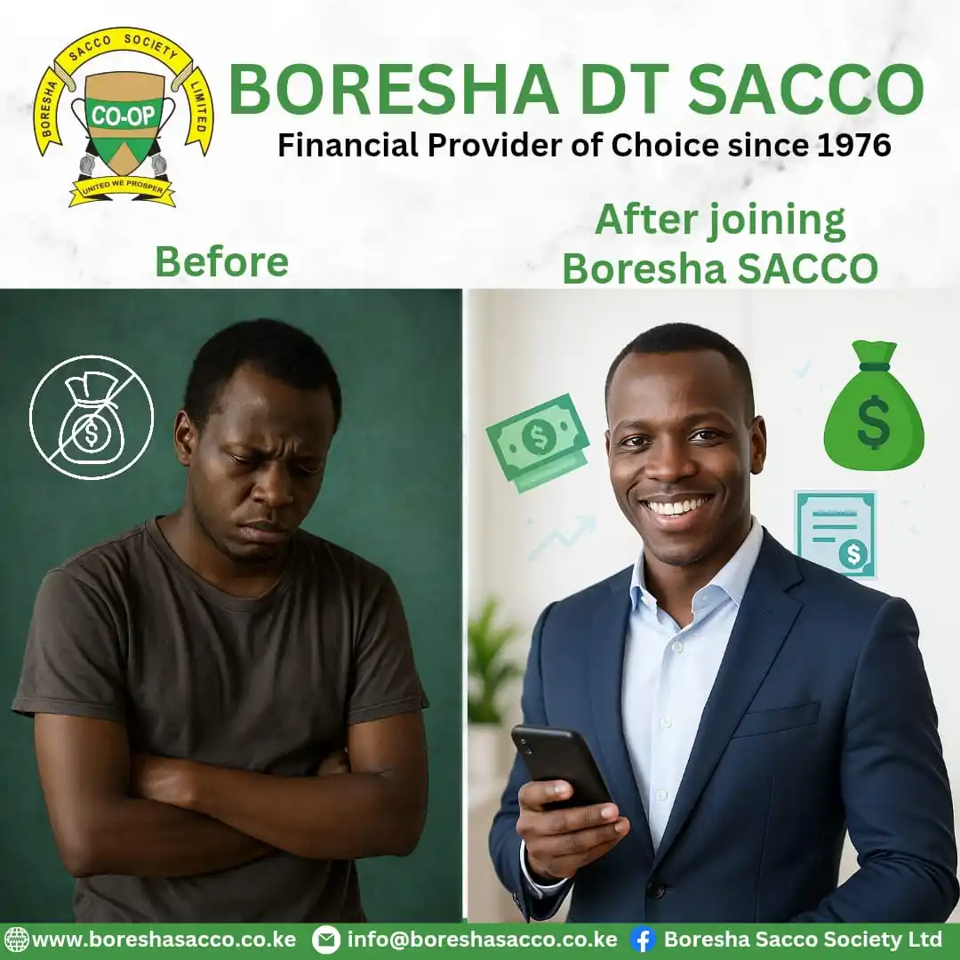 Image from BORESHA DT SACCO: Midyear Check-In! Are your financial goals on track? If not, do not pa...