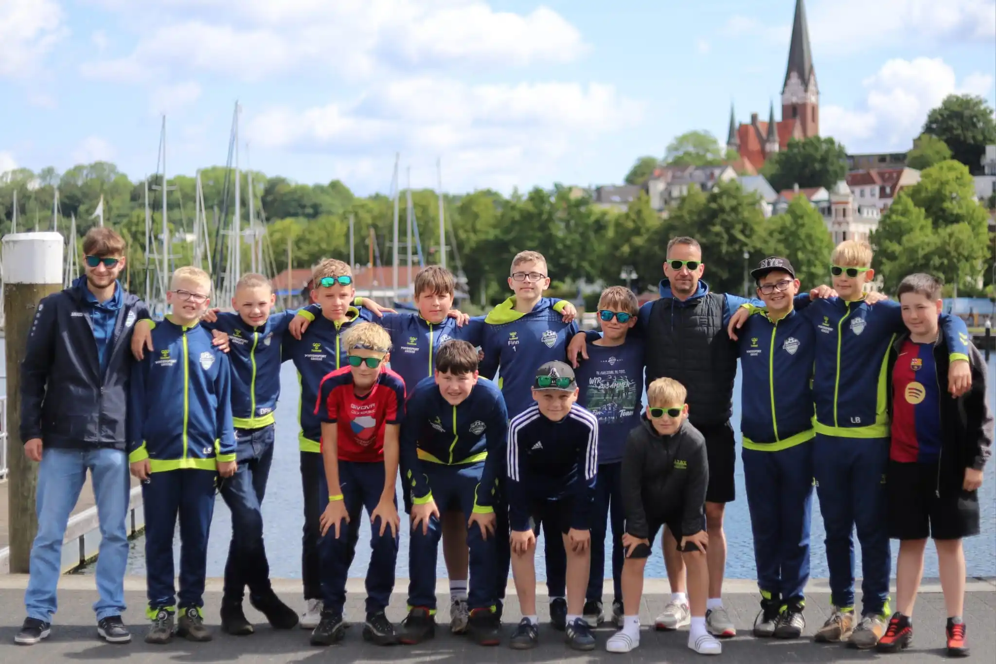 Image from OhreKicker Wolmirstedt e.V.: Neben dem sportlichen Erfolg blieb auch Zeit, Flensburg ein wenig zu e...