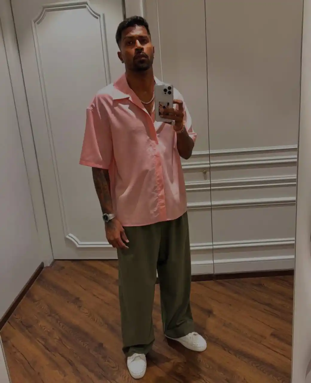 Image from THE CRICKET ARMY: New look of *Hardik Pandya*.❤️ *_✏️ (THE CRICKET ARMY) 🔰_*...