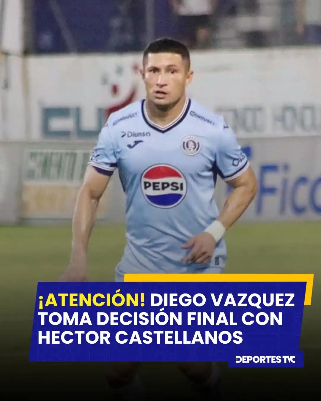 Image from Deportes TVC: 🦅🚨 ¡Noticias en el Nido! Héctor Castellanos conoce la decisión que t...