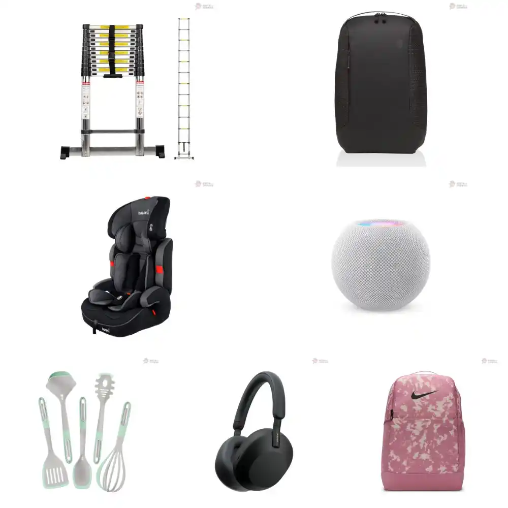 Image from Espía de Ofertas: ⚡️ Oferta relámpago: Escalera telescópica con 13 peldaños baja de prec...