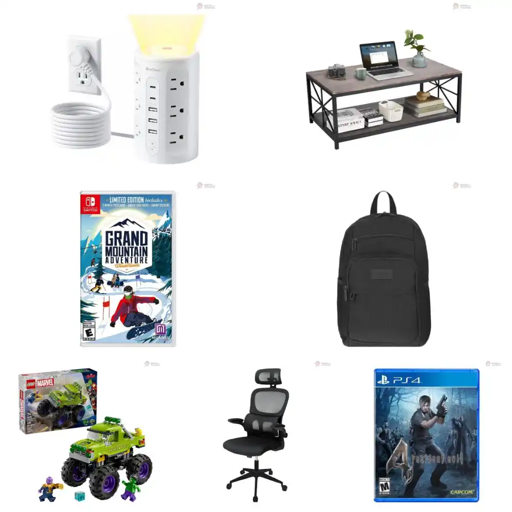 Image from Espía de Ofertas: ⚡️ OFERTA RELÁMPAGO: Torre multicontacto con 12 tomas, 5 puertos USB y...