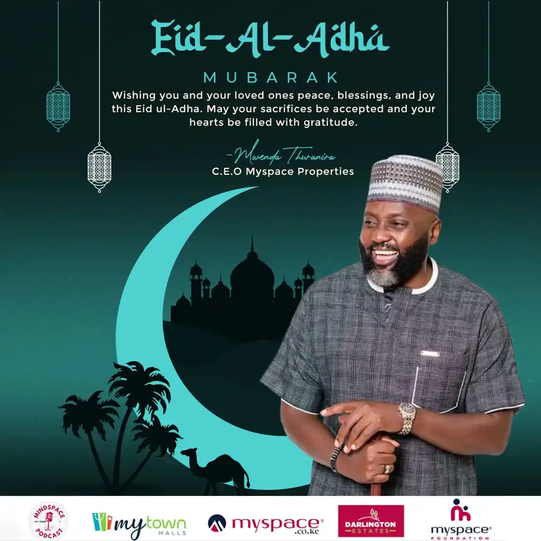 Image from Mwenda Thuranira: On this special occasion of Eid Al-Adha, I extend my heartfelt wishes ...