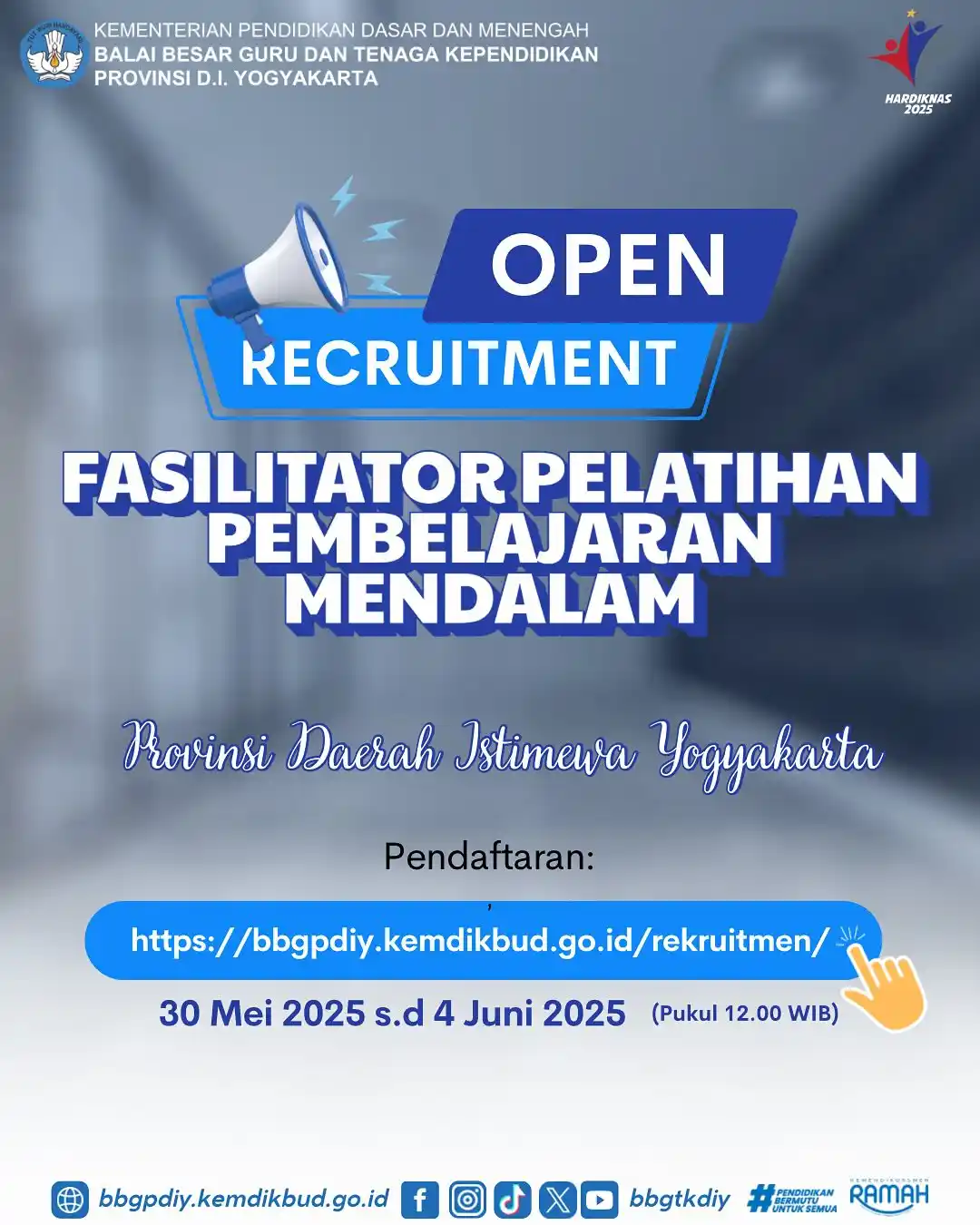 Image from GURU GAPTEK: *PENGUMUMAN!!* Telah dibuka pendaftaran rekrutmen Fasilitator Pelatiha...