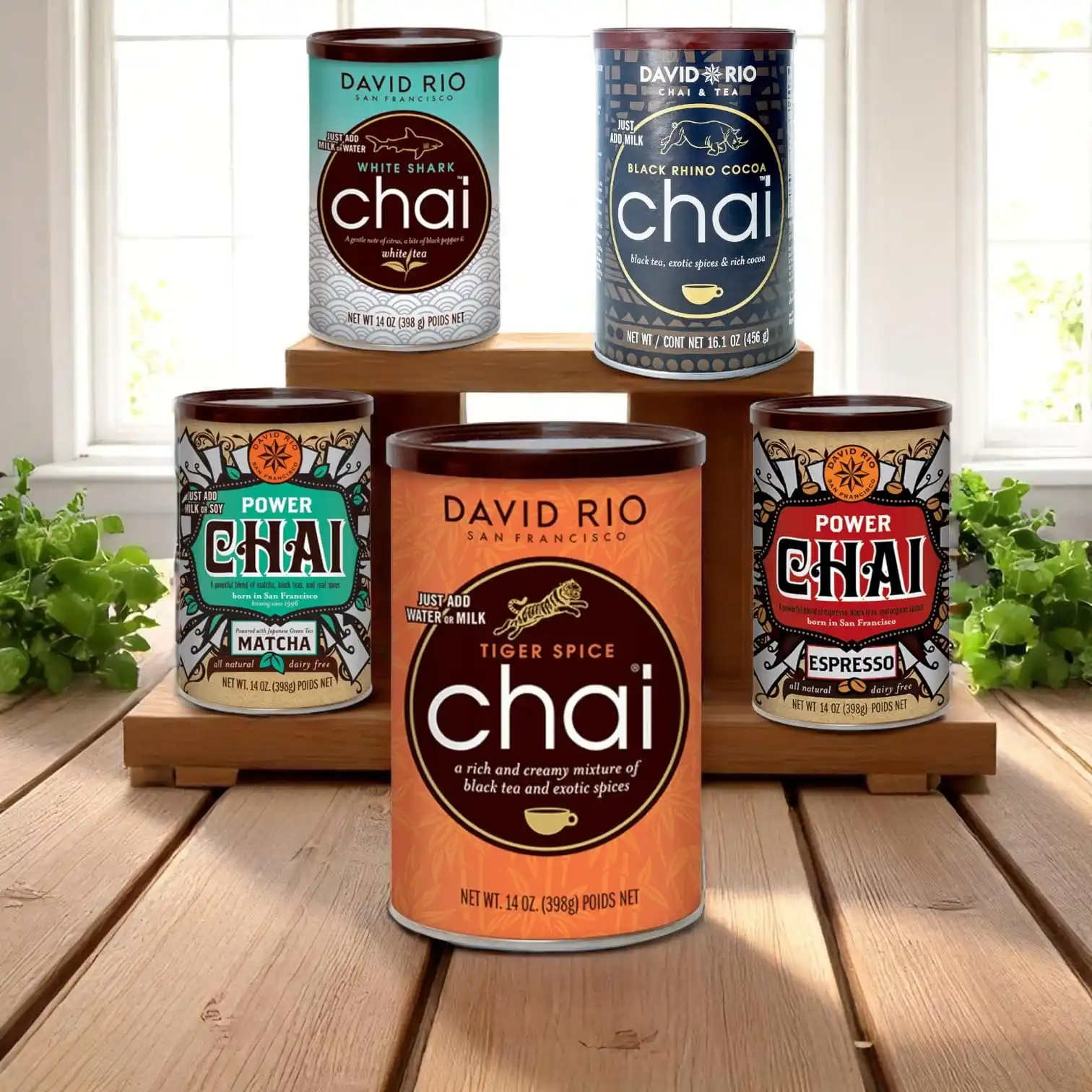 Image from Premium Tee | MHP Shop: Peppen Sie Ihre Tasse auf – mit David Rio Chai! Sanft cremig, exotisch...