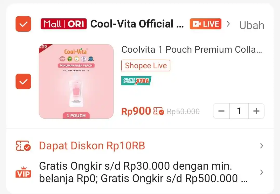 DISKON SHOPEE 🧡 post