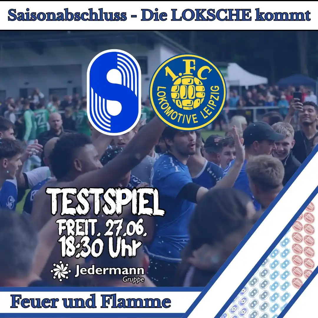 Image from BSG Stahl Brandenburg e. V.: 🔊Saisonabschluss-Kracher am Quenz – Die LOKSCHE kommt! 🚂 🗓 Freitag...