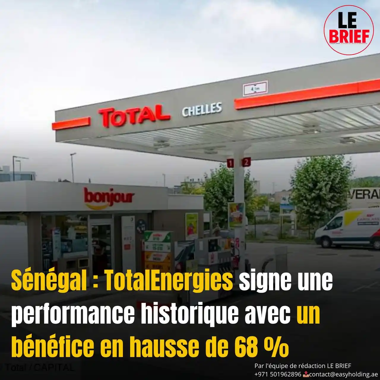 Image from LE BRIEF: ๐๐ฬ๐ง๐ฬ๐ ๐๐ฅ : TotalEnergies ๐๐ฬ๐ง๐ฬ๐ ๐๐ฅ ๐ฌ๐ข๐ ๐ง๐ ๐ฎ๐ง๐ ๐ฉ...