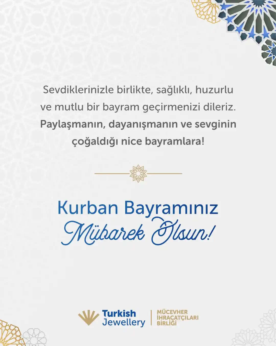 Mücevher İhracatçıları Birliği post